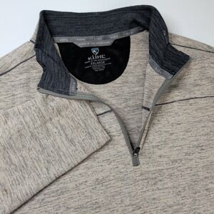 Kuhl‎ Women's Beige Pullover Lightweight Quarter Zip Alloy Outdoor Sz 2XL